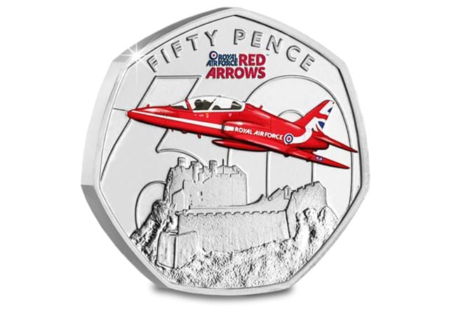 Red Arrows BU (Colour) 50Ps Jersey Rev