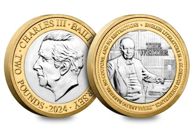 2024 Churchill £2 BU Writer OBV REV