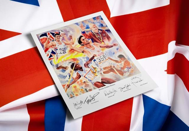 Olympic Signed Print 04