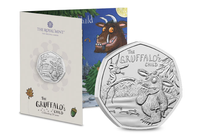 UK 2024 Gruffalo's Child BU 50p Pack