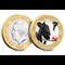 Cow BU £2 Holstein Friesian Obv Rev