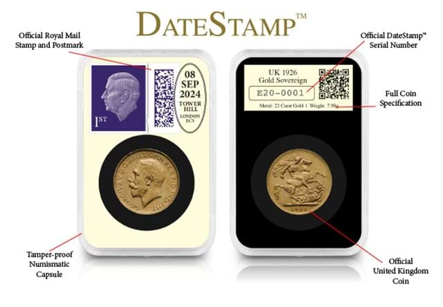 Queen Elizabeth II Memoriam 1926 Gold Sovereign Datestamp Issue Product Page Images (DY) 3