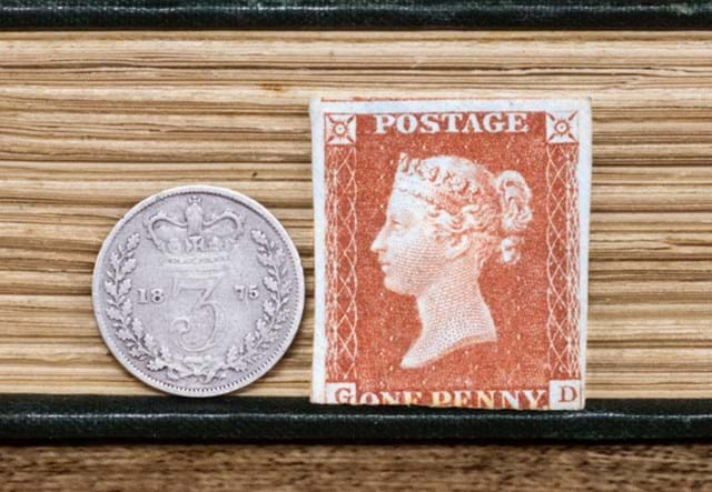 Stamp With Coin