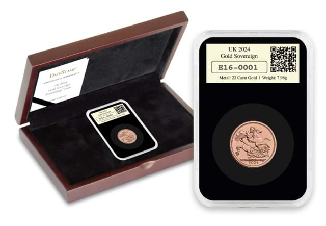 Datestamp UK 2024 Gold Sovereign Product Images (DY) 5