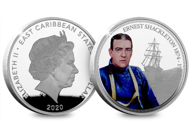 LS East Caribbean States British Explorer Shackleton Both Sides