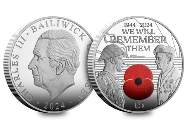 2024 RBL Poppy Cuni £5 Obv Rev