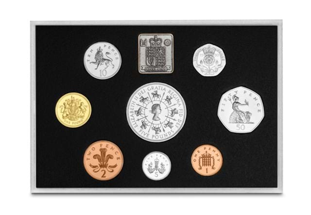 1993 Proof Set Frame Front