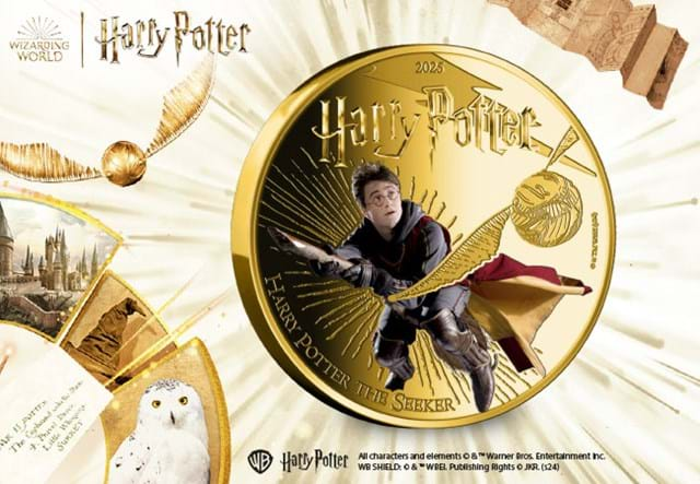 DN 2024 Harry Potter Gold Plated Coins VSC Collection Product Images 4