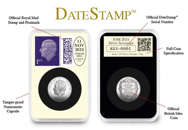 Datestamp UK 2024 RBL Poppy Silver Sovereign Product Images (DY) 4