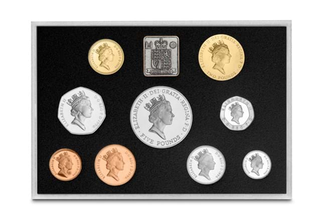 UK 1996 Proof Set Back