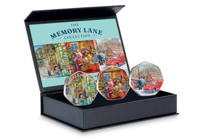 Memory Lane Christmas Medal Set Box Shot