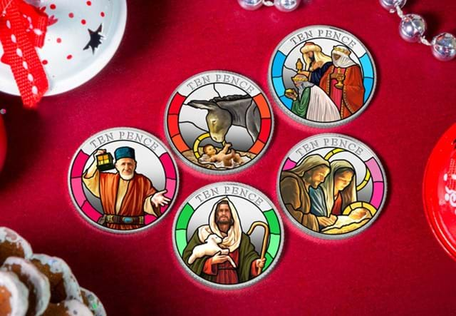 Nativity Silver 10P Set Lifestyle 04