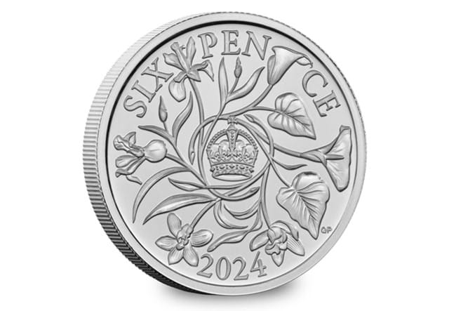 AT UK 2024 Silver Sixpence Images 2