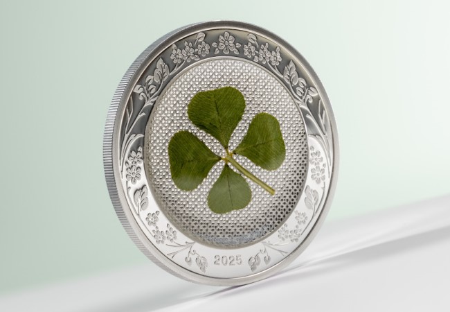 Four Leaf Clover - Ounce of Luck Silver 1oz