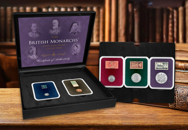 The British Monarchs Coin and Stamp Collection