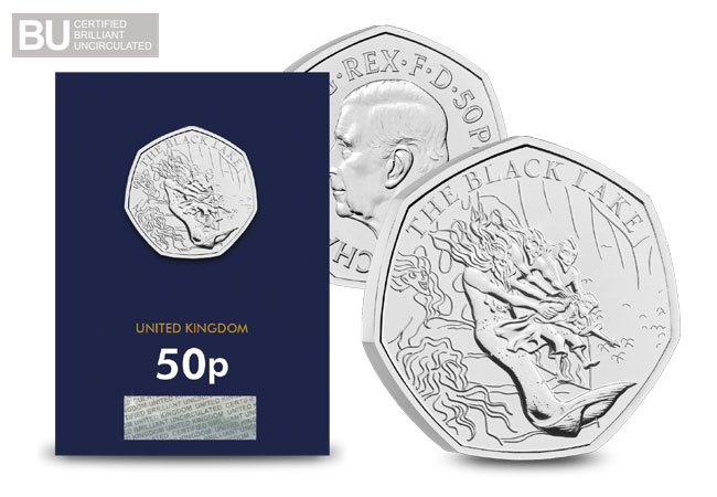 2024 UK Harry Potter: The Black Lake BU 50p