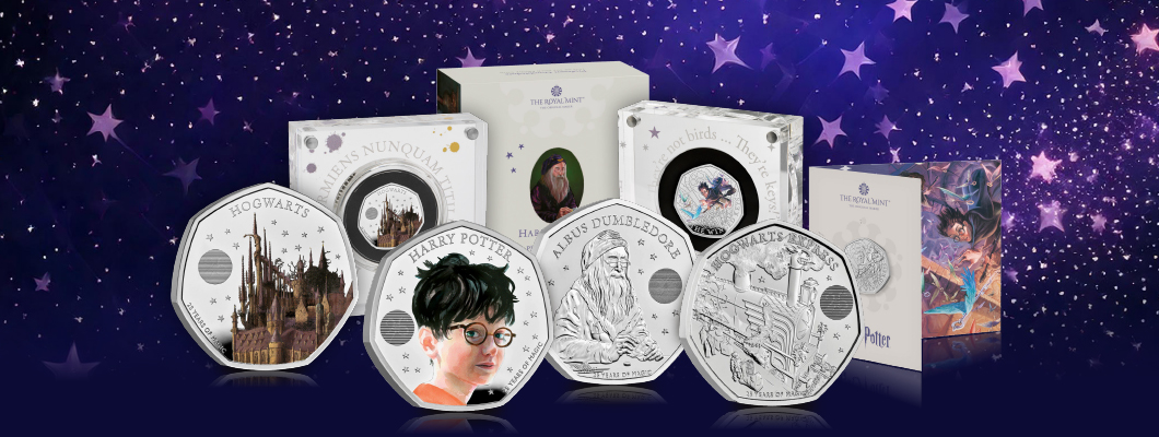 Harry Potter 50p Range