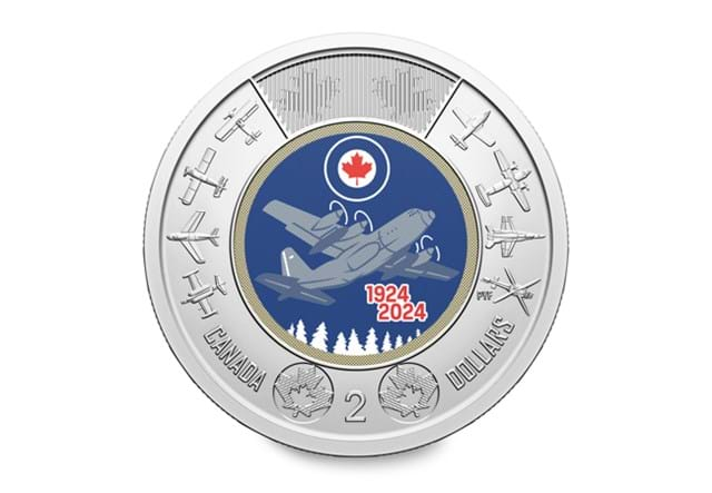 2024 Royal Canadian Air Force $2 Reverse