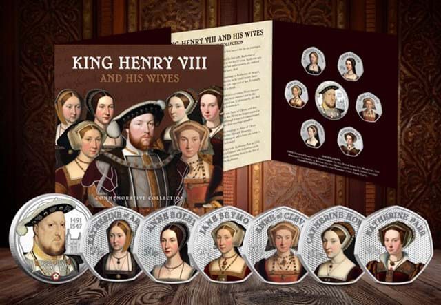 Henry VIII Wives BU Colour 50P Set Lifestyle 02