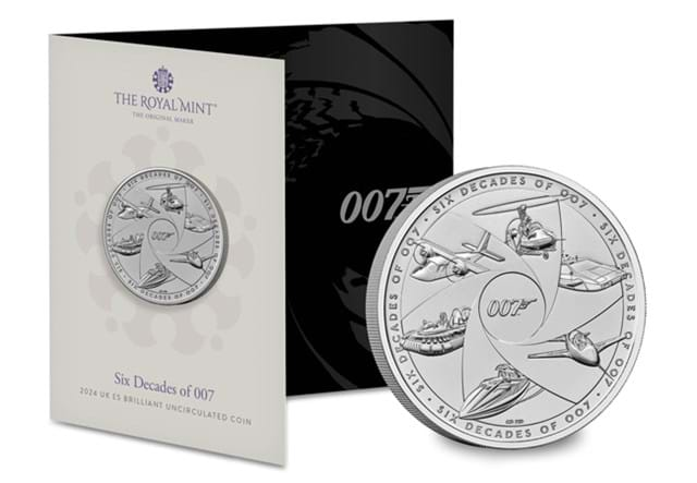 AT UK Six Decades Of Bond Completer Coin Images 4