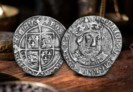 Henry VIII Groat Replica dating 1544-47