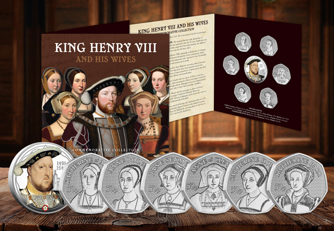 Wives of Henry VIII BU 50p Set