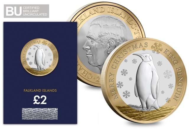 AT Falklands King Penguin 50P And 2 Pound Images V2 5