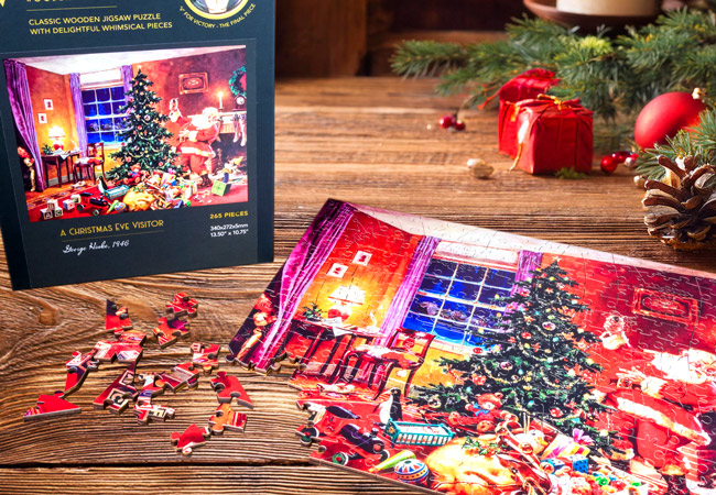 The Christmas Wooden Jigsaw Puzzle