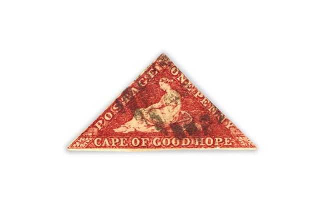 Cape Of Good Hope Triangular Stamp