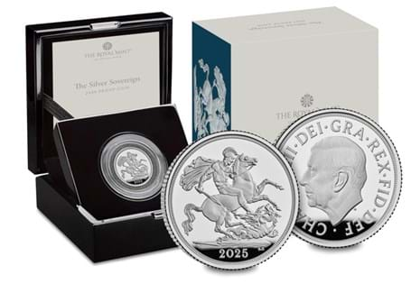 The UK St George and the Dragon Silver Sovereign - a monumental release in numismatic history as the first of its kind to be issued by The Royal Mint.