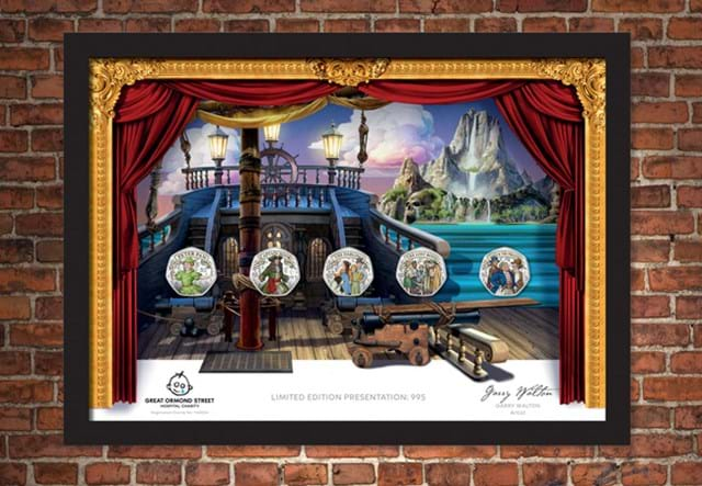 2024 Peter Pan BU Colour 50P Set In Frame On The Wall