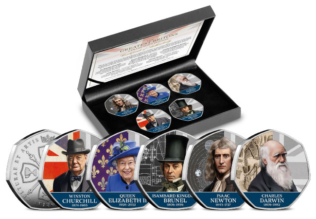 History's Greatest Britons Commemorative Set