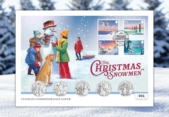 AT 2024 Christmas Snowmen 50P Covers Images 1