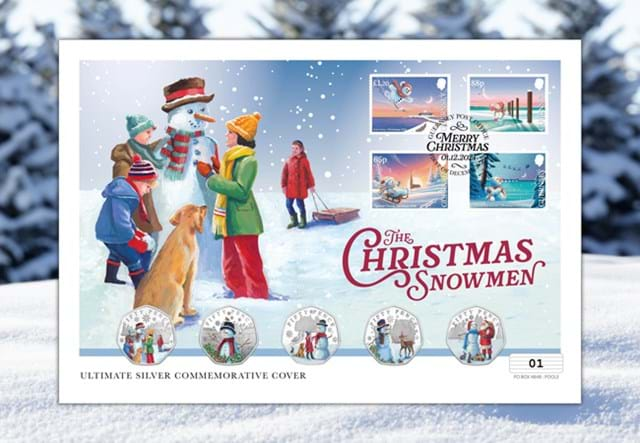 AT 2024 Christmas Snowmen 50P Covers Images 2