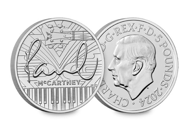 2024 UK Paul Mccartney £5 CC Digital Assets And Product Page Images (DY) 1