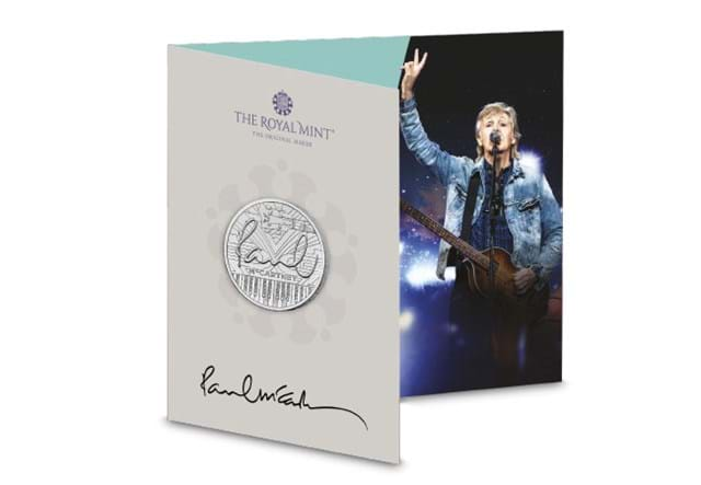 DN 2024 Music Legends Paul Mccartney BU £5 Silver Colour 1Oz Product Images 2