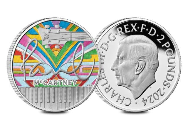 DN 2024 Music Legends Paul Mccartney BU £5 Silver Colour 1Oz Product Images 6