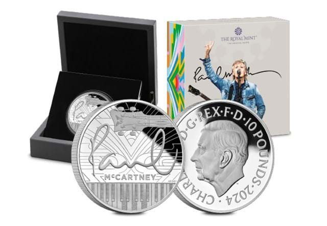 DN 2024 Music Legends Paul Mccartney BU £5 Silver Colour 1Oz Product Images 13