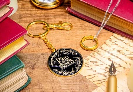 The Lord of the Rings Bundle includes a Black LOTR Keyring and The One Ring Necklace, perfect for fans. Celebrate Middle-earth with these iconic, stylish accessories for just £15.