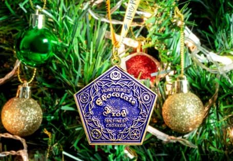 Celebrate the holidays with the Harry Potter Chocolate Frog Christmas Decoration. Perfect for fans of the wizarding world, at just £12.50!