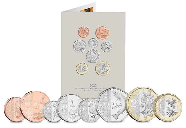 2025 UK Brilliant Uncirculated Coinage Set