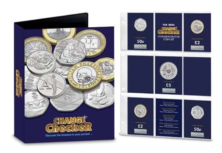 The 2025 Commemorative Coin Pack includes the coins of 2025. The set includes 5 issues.