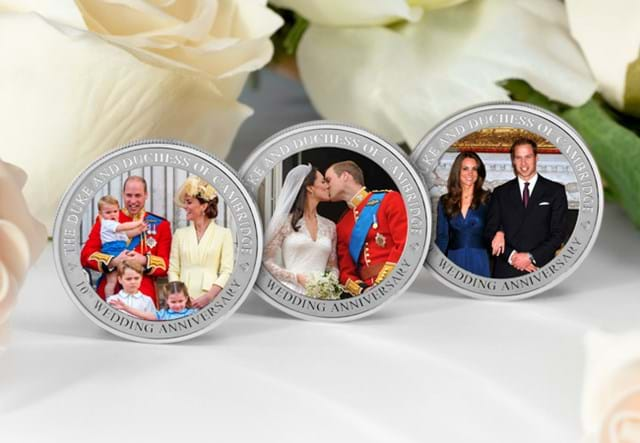 LS 2021 East Caribbean 1 Dollar Will Kate 10Th Anniversary Set Of 3 Lifestyle