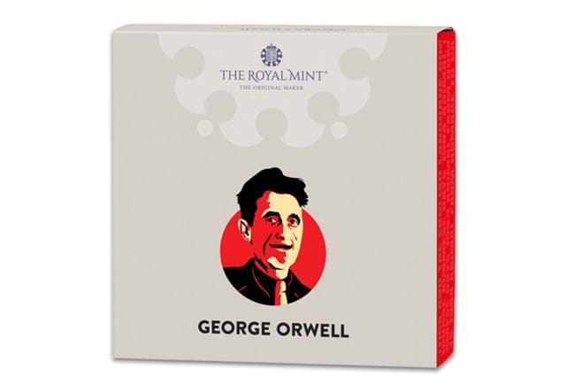 AT George Orwell 2 Pound Coin Images 8