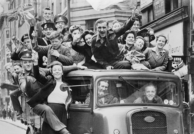 VE Day Celebrations In London Image Small