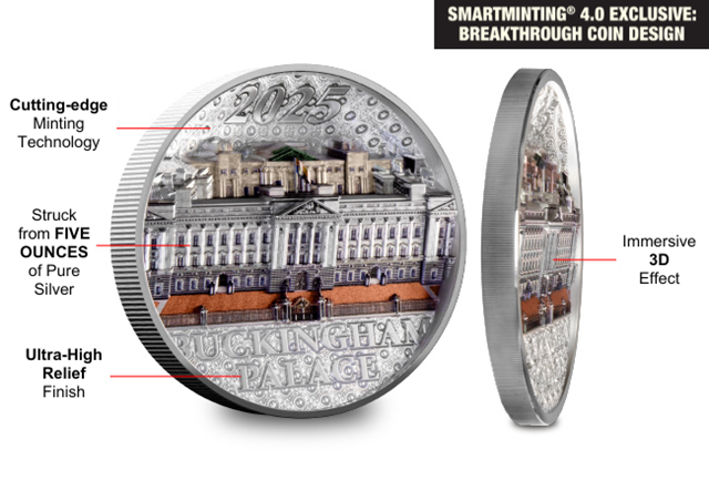 Buckingham Palace Masterpiece Silver 5Oz Annotated