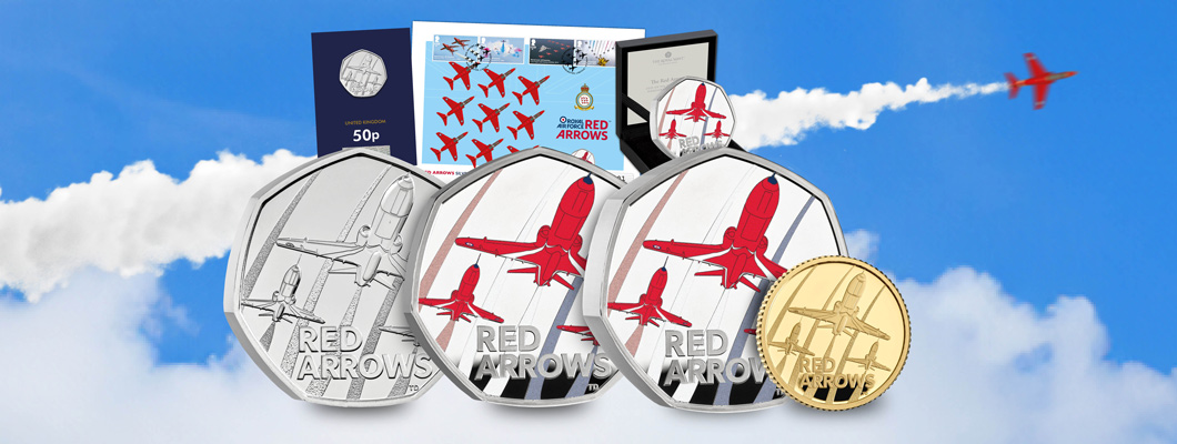 The Red Arrows UK Coin Range