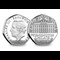 Jersey Royal Residences Silver Kensington 50P Obv Rev