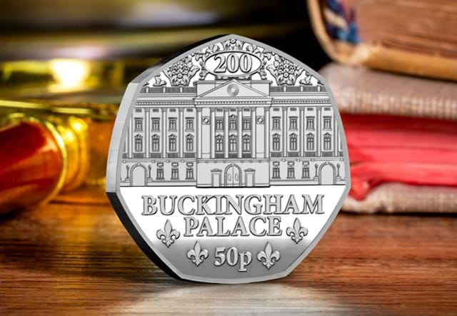 Royal Residences Silver Buckingham Palace 50P Lifestyle