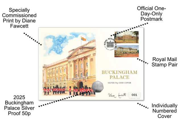 Buckingham Palace Cover Annotated